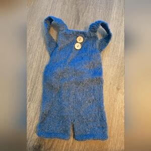 Newborn Knit overalls